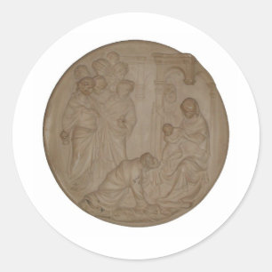 Sticker Rond nativité