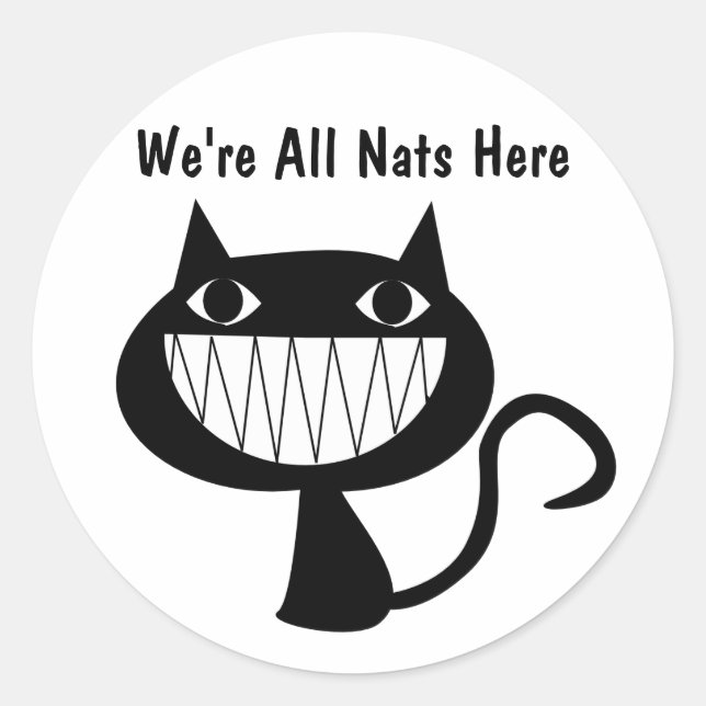 Sticker Rond Nats (Devant)