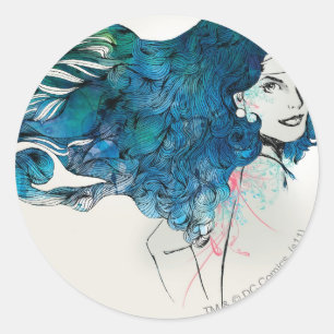 Sticker Rond Natur Design 5