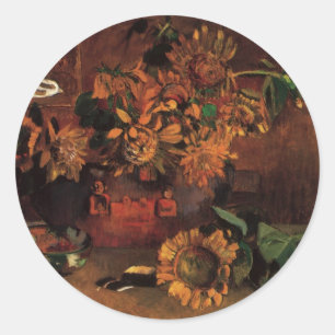 Sticker Rond Nature morte avec L'Esperance (Espoir) de Paul Gau