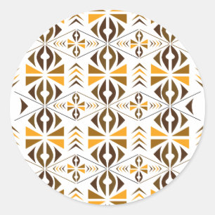 Sticker Rond Navajo