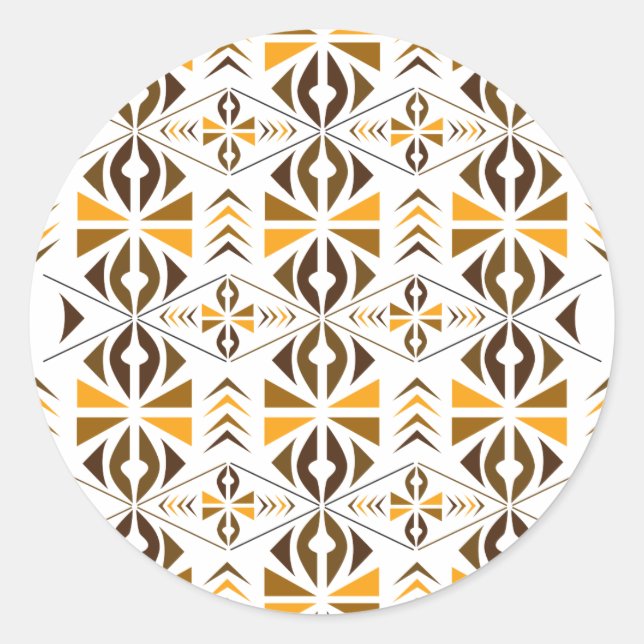Sticker Rond Navajo (Devant)