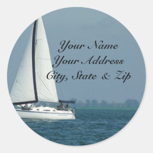 Sticker Rond Navigation