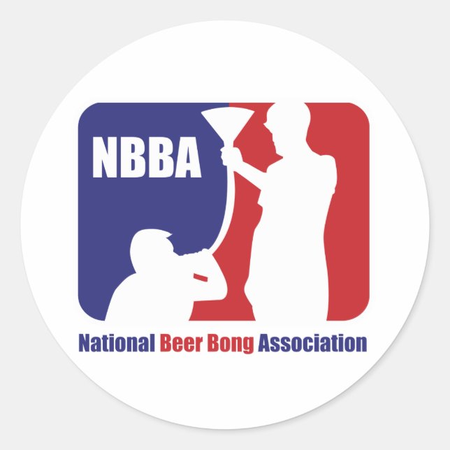 Sticker Rond NBBA, Association nationale de la bière (Devant)