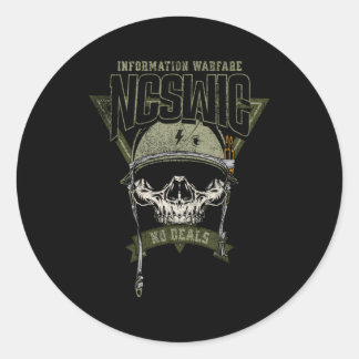 Sticker Rond Ncswic Information Warfare