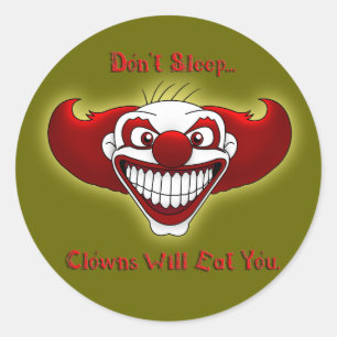 Sticker Rond Ne dormez pas…