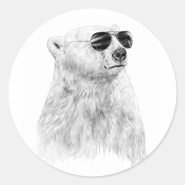 Sticker Rond Ne laisse pas le soleil se coucher (Devant)