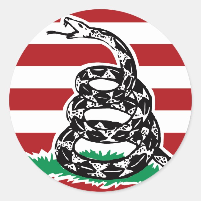 STICKER ROND NE ME CONTOURNEZ PAS SUR LES TICKERS (Devant)