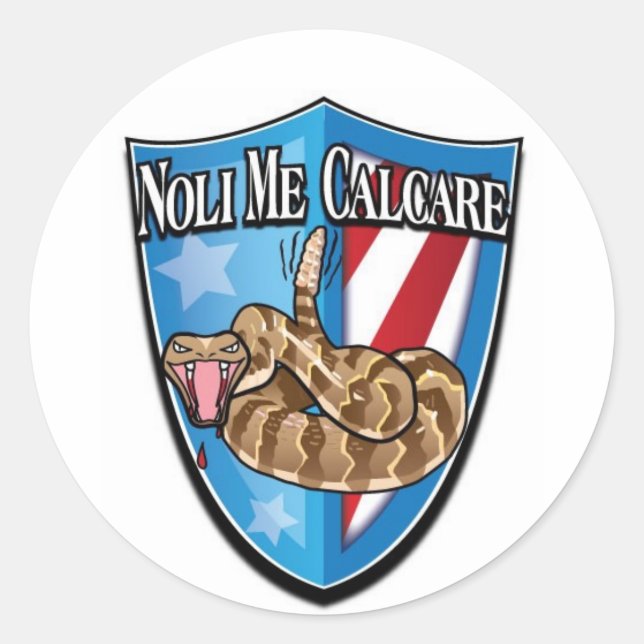 Sticker Rond Ne pas me tromper (Devant)