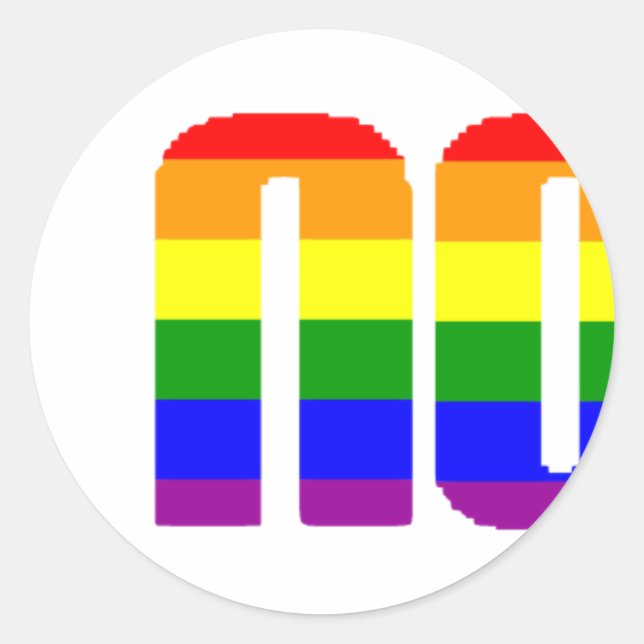 Sticker Rond ne vous inquiétez pas (Devant)