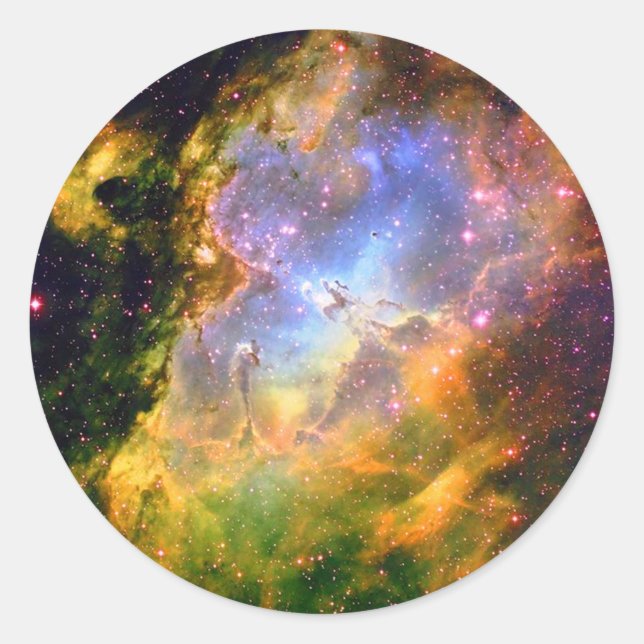 Sticker Rond Nebula (Devant)