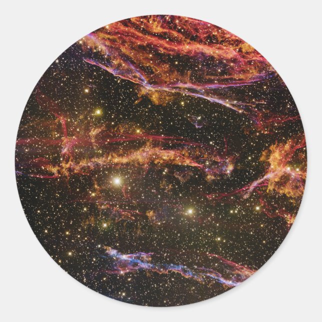 Sticker Rond Nebula Boucle Cygnus (Devant)