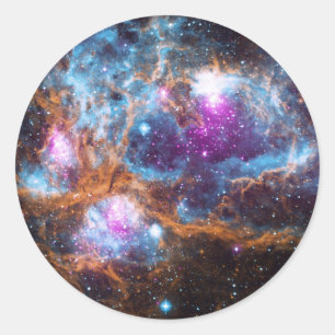 Sticker Rond Nebula diffuse