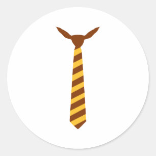 Sticker Rond Necktie