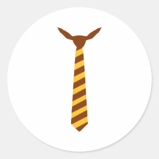 Sticker Rond Necktie