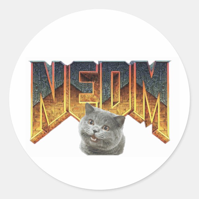 STICKER ROND NEDM (Devant)