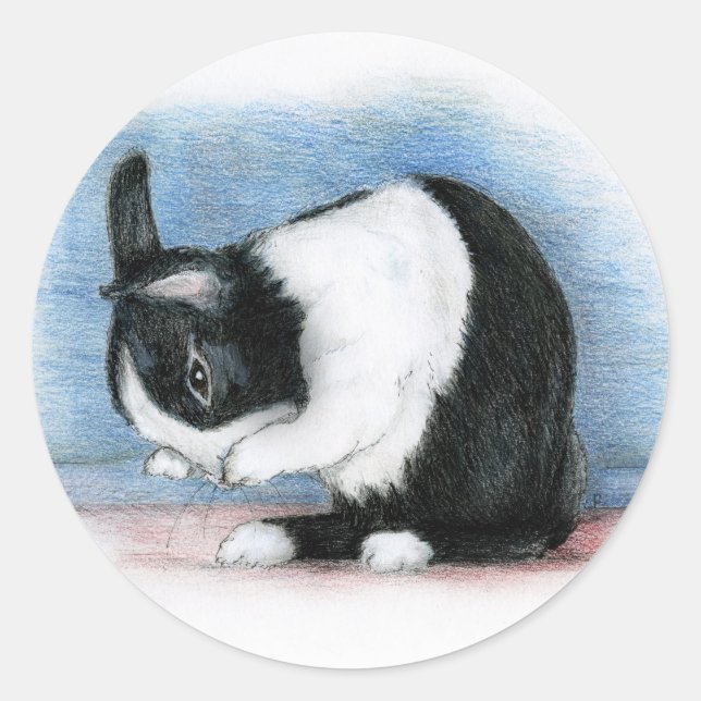 Sticker Rond Néerlandais (Devant)