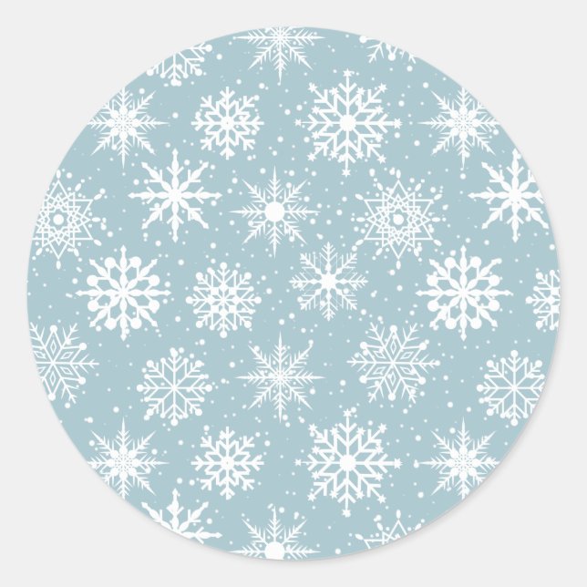 Sticker Rond Neige (Devant)