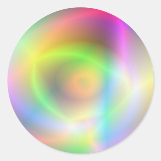 Sticker Rond Neon Fun (Devant)