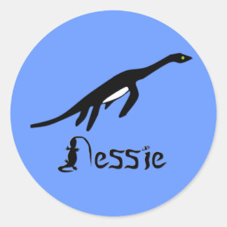Sticker Rond Nessie