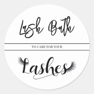 Sticker Rond Nettoyant pour cils Extensions de cils Bain