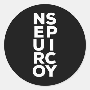 Sticker Rond Neurodivergent Neurodivers Spectre Adhd Neurospicy