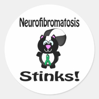 Sticker Rond Neurofibromatose pue conception de sensibilisation