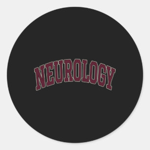 Sticker Rond Neurologie Neurologue Neurochirurgien Neurosur