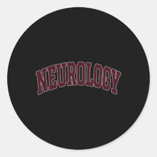 Sticker Rond Neurologie Neurologue Neurochirurgien Neurosur