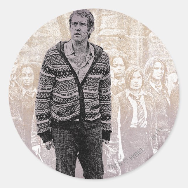 Sticker Rond Neville Longbottom 2 (Devant)