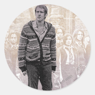 Sticker Rond Neville Longbottom 2