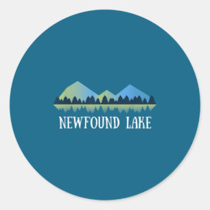 Sticker Rond New Hampshire lac Newfound Nh _1