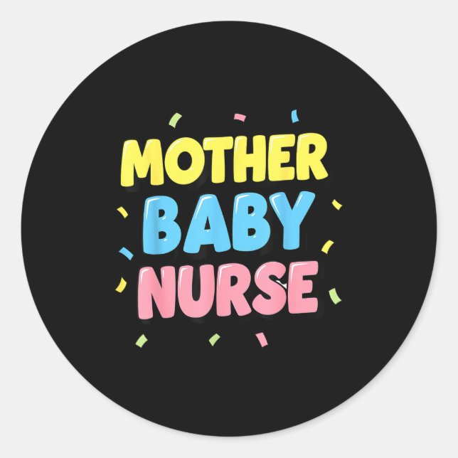 Sticker Rond New Years Shirt, Nurse Png Bottles For The New Yea (Devant)