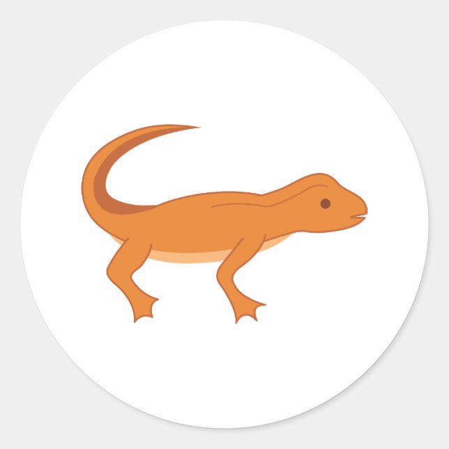 Sticker Rond Newt (Devant)