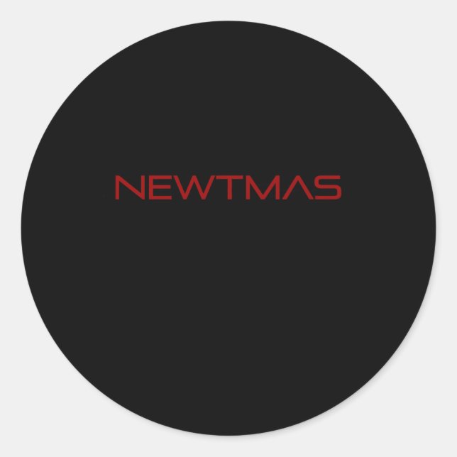 Sticker Rond Newtmas Newt Thomas Maze (Devant)