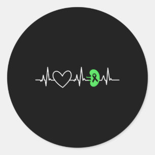 Sticker Rond Ney Maladie Sensibilisation Hebeat Transplant Orga