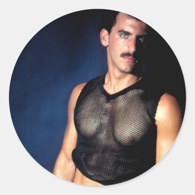 Sticker Rond Nick Blue Eyezz (Devant)