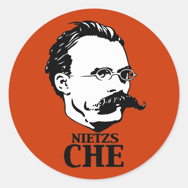 Sticker Rond Nietzs-Che (Devant)