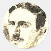 Nikola Tesla Dessin À Sepia