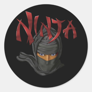 Sticker Rond Ninja