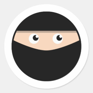 Sticker Rond Ninja !
