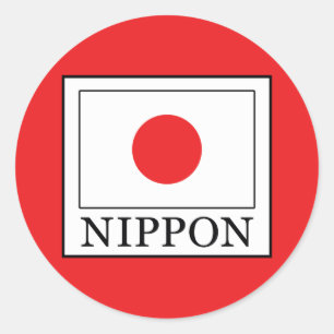 Sticker Rond Nippon