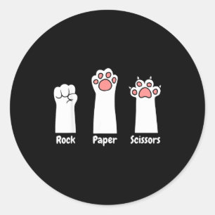 Sticker Rond Nk Empreintes De Patte Amoureux Des Animaux Pierre