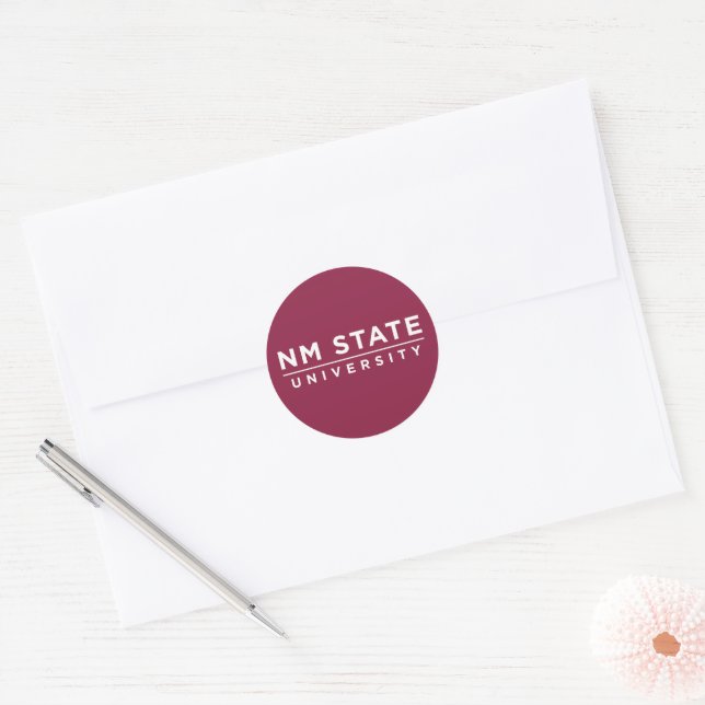 Sticker Rond NM State University (Enveloppe)