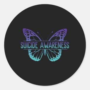 Sticker Rond No Story Should End Too Soon Suicide Prevention