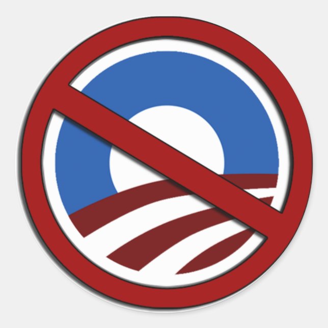 Sticker Rond Nobama (Devant)