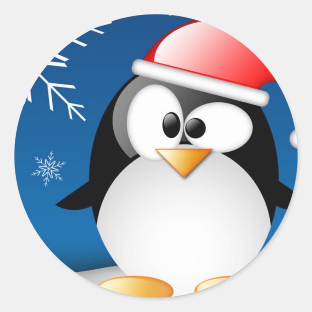 Sticker Rond noël (Devant)