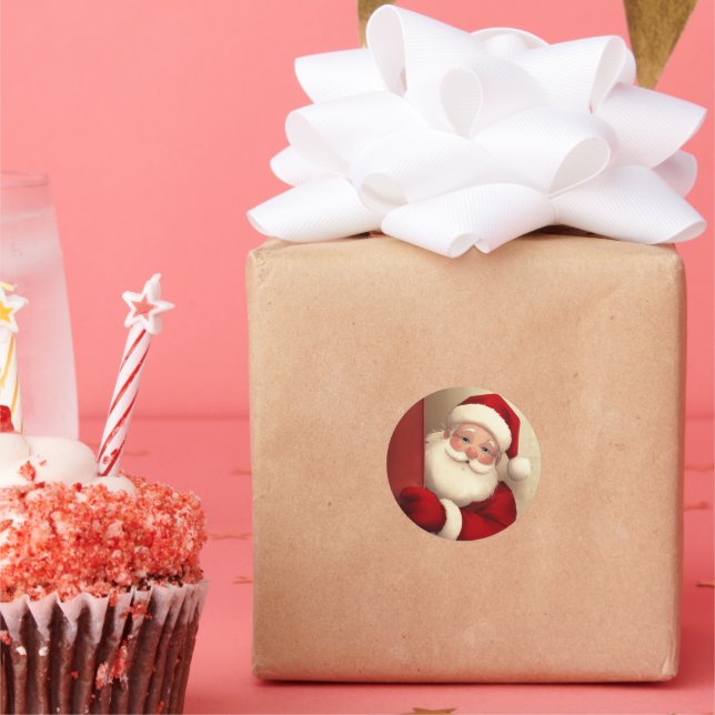 Sticker Rond Noël (Fête)