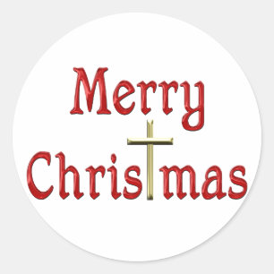 Sticker Rond noël