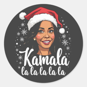 Sticker Rond noël 2025,